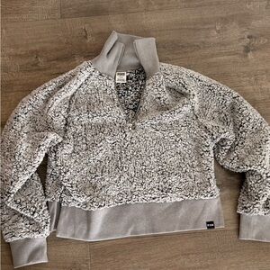 Victoria's Secret Pink Gray Sherpa Jacket